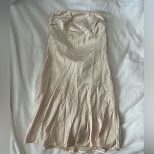 Brand new with tags! Princess Polly Champagne Strapless Dress
